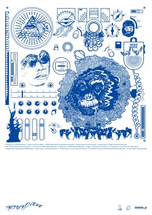 dream scene A3 poster